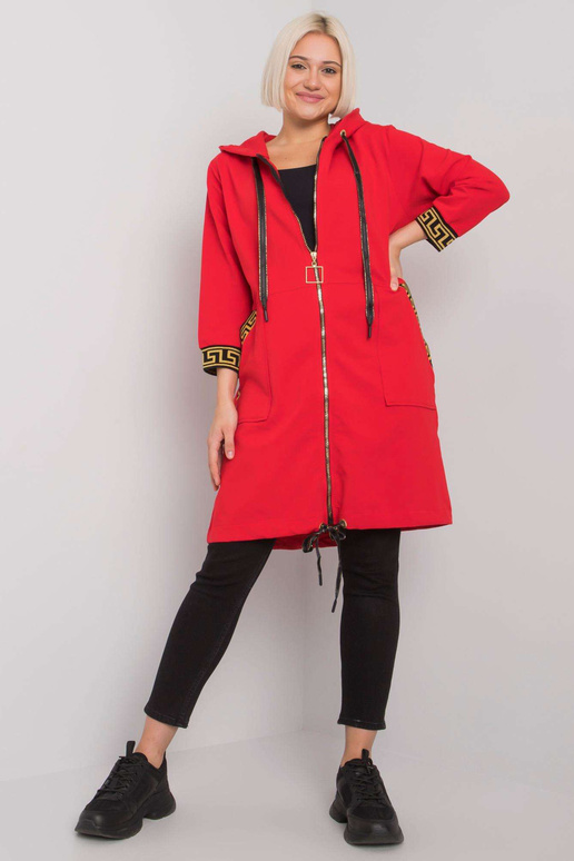 Punane Lissabon naiste kapuuts