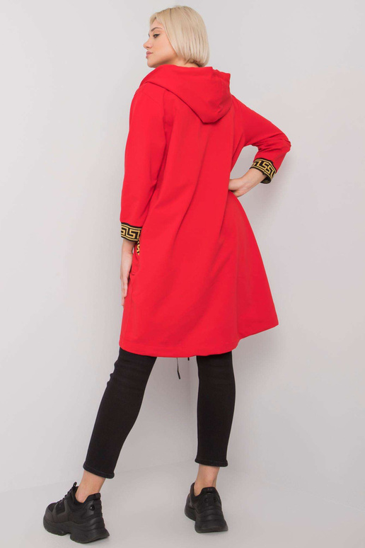 Punane Lissabon naiste kapuuts