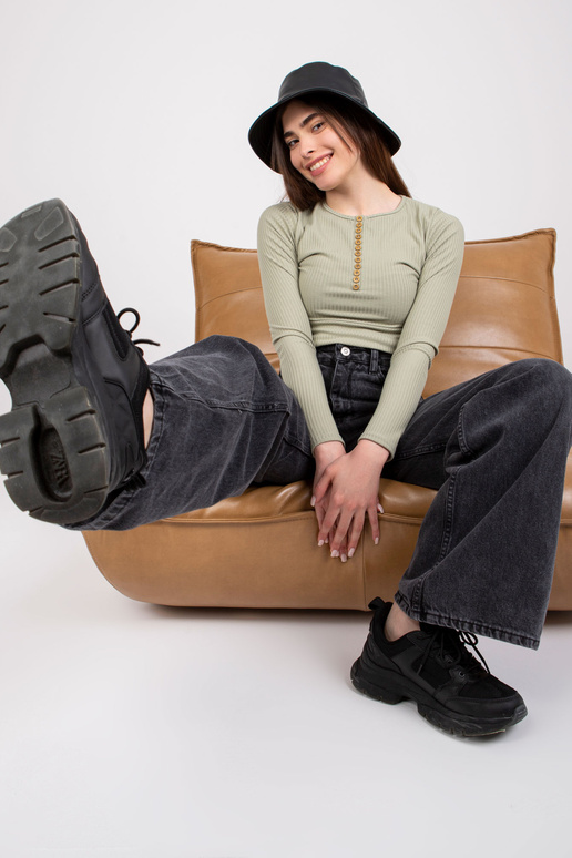 Helerohelise triibuline pluus Moxie...