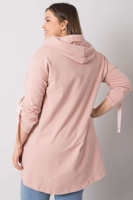 Määrdunud roosa pluss suuruses lukuga...