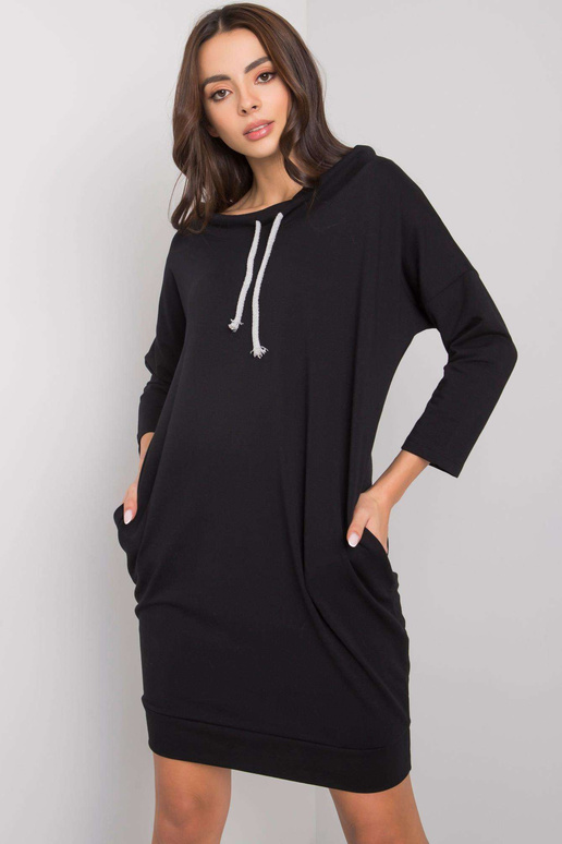 Must Paulie puuvillane kleit