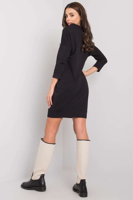 Must Paulie puuvillane kleit