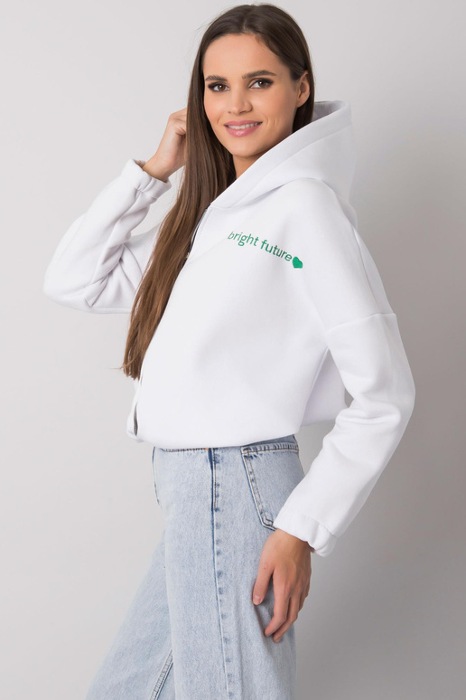 Valge tikandiga dressipluus Michelle...