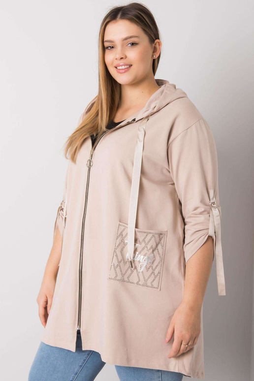 Helebeež pluss suuruses tõmblukk Zurich