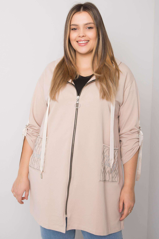 Helebeež pluss suuruses tõmblukk Zurich