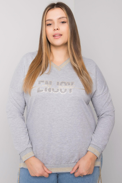 Halli melanž pluss suuruses Lila...