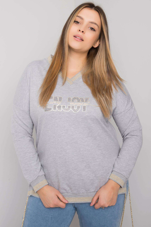 Halli melanž pluss suuruses Lila...