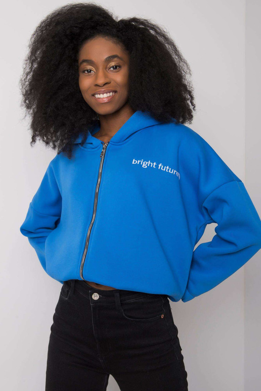 Tumesinine tikandiga dressipluus...