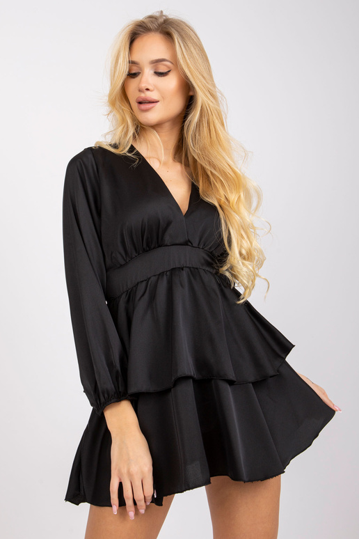 Rimini Ruffle must kleit Rimini Ruffle must kleit