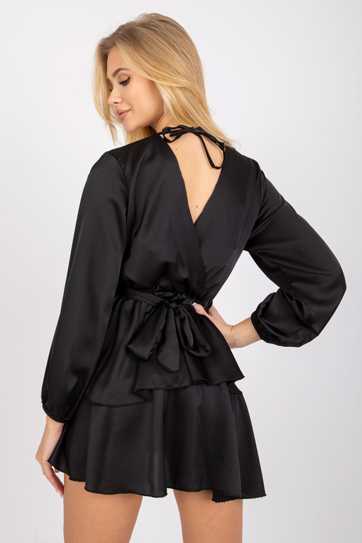 Rimini Ruffle must kleit Rimini Ruffle must kleit