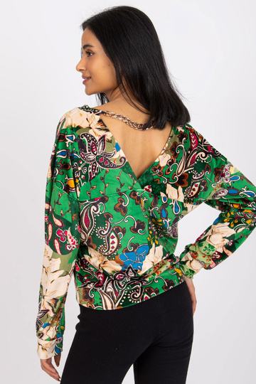 Rohelise mustriga pluus... 2