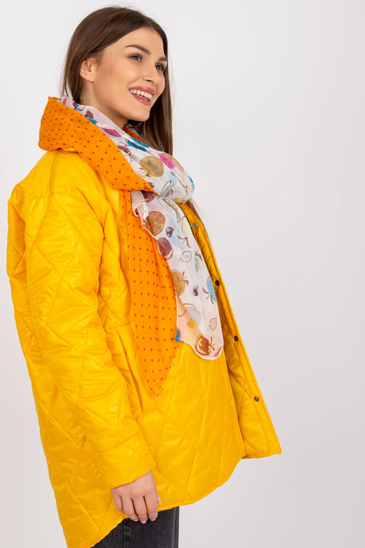 Valge-oranž ümbris trükistega