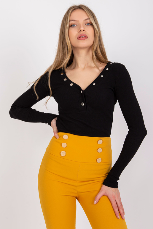 Must triibuline pluus Tracy RUE PARIS