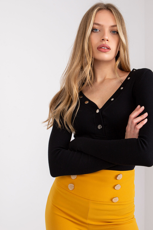 Must triibuline pluus Tracy RUE PARIS