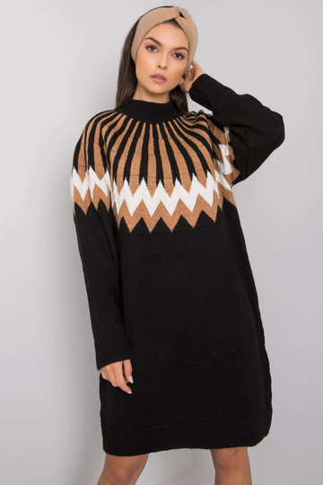 Must lahtine kootud kleit...