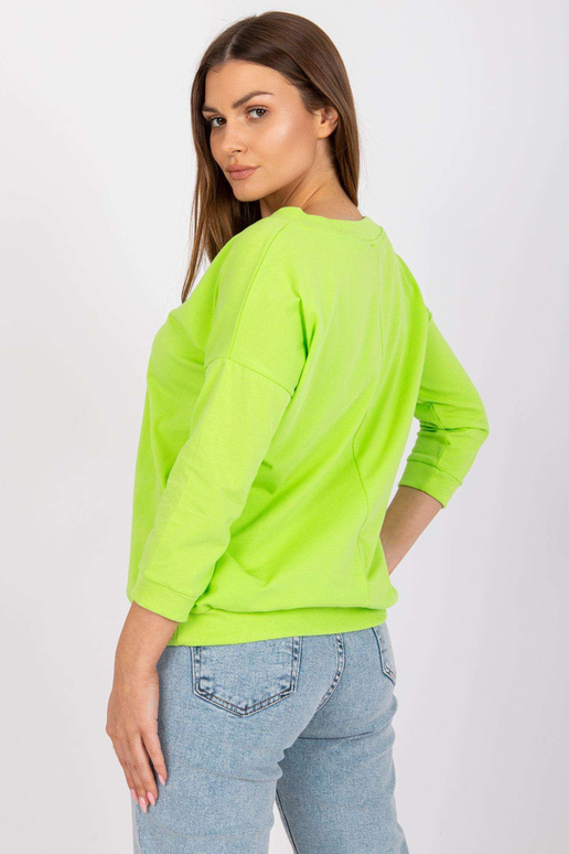 Fluo roheline basic Oliwia pluus