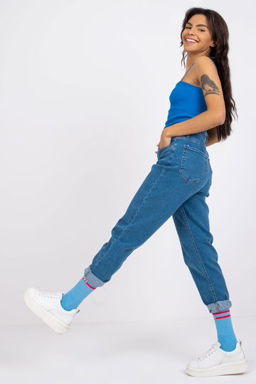 Sinised mom teksapüksid Lotta