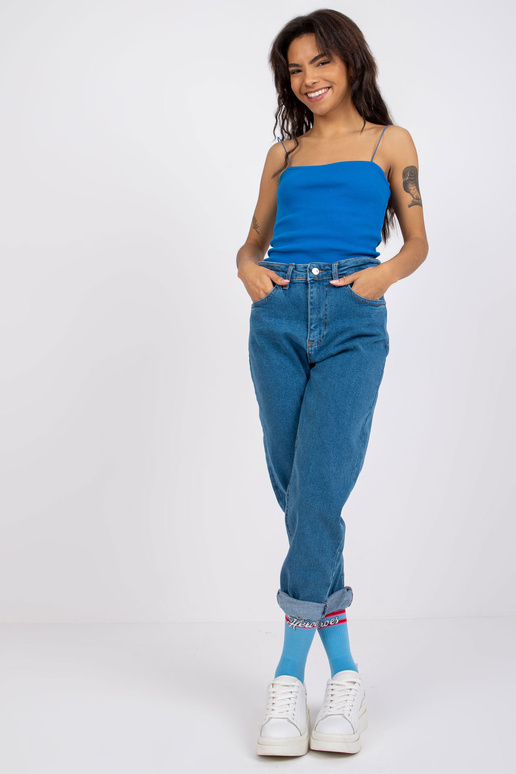 Sinised mom teksapüksid Lotta