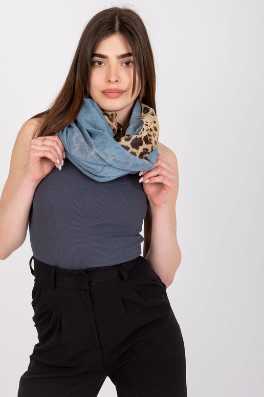 Sinine korsten leopperitrükiga