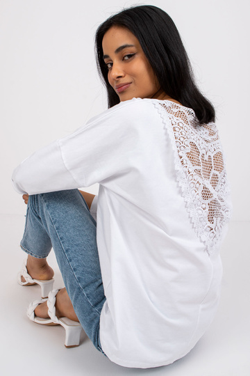 Valge avar pluus Sylvie RUE... 2