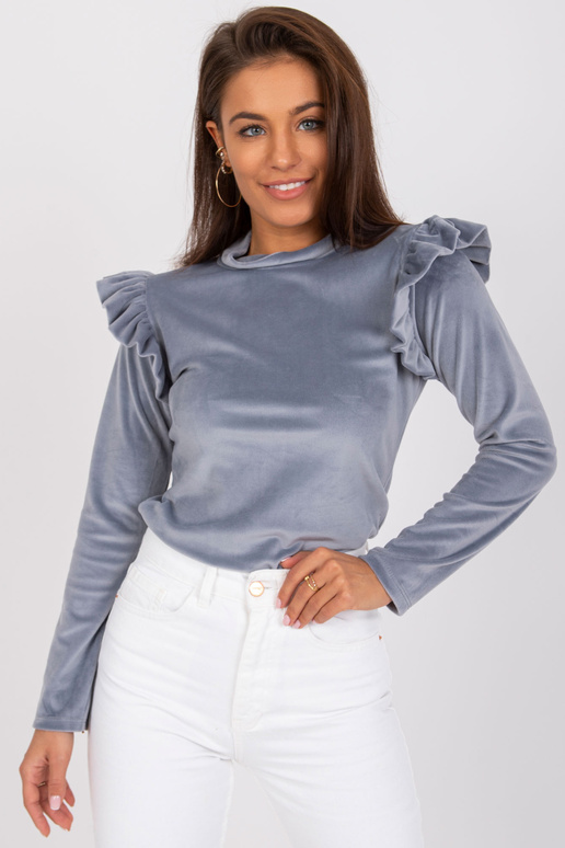 Hall veluurpluus volangidega Eugenie