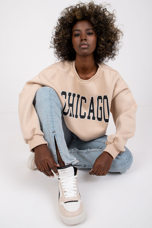 Madeira kirjaga beež dressipluus