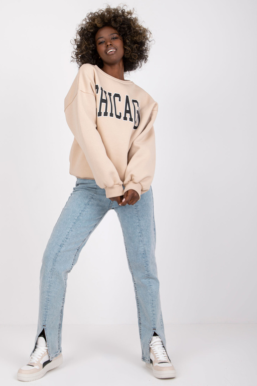 Madeira kirjaga beež dressipluus