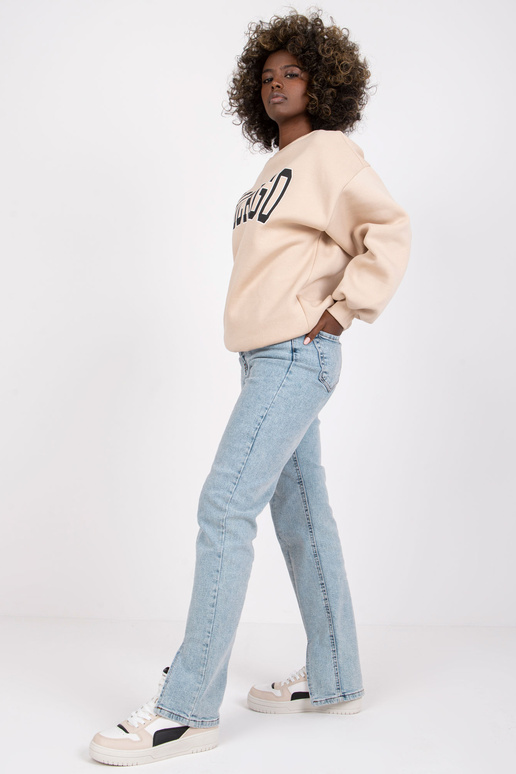 Madeira kirjaga beež dressipluus