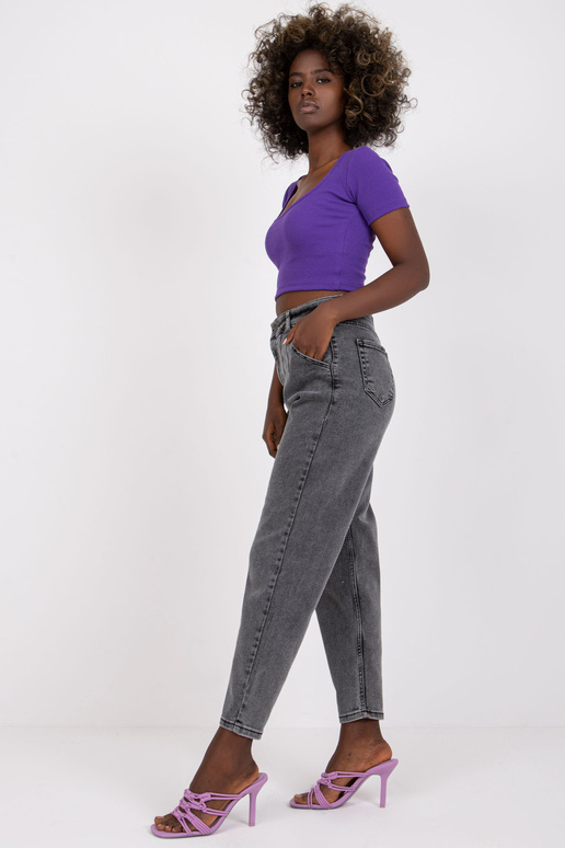 Tumehall Levante kõrge vöökohaga Mom...