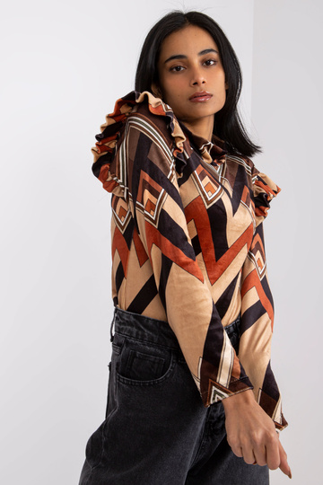 Pruun-beež veluurpluus...