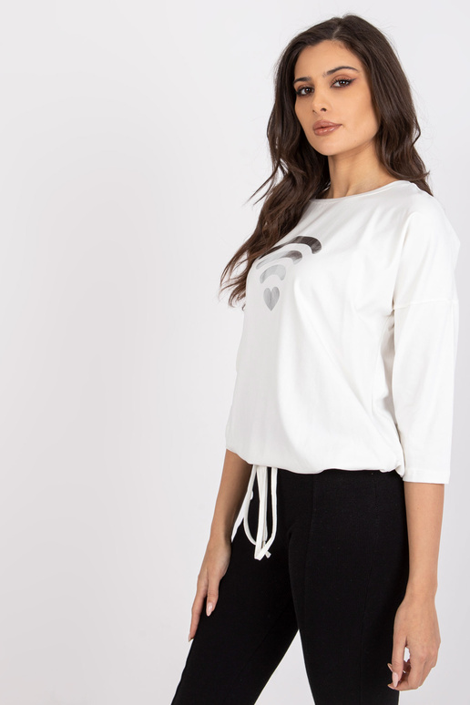 Ecru naiste pluus trükiga Domenica...