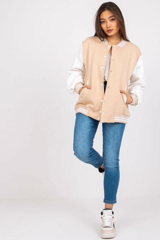 Beež naiste bomber dressipluus Menorca