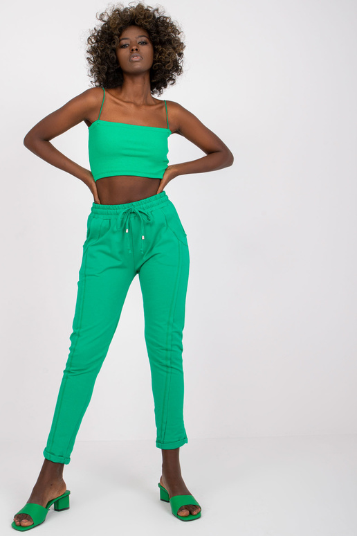 Rohelised puuvillased dressipüksid...