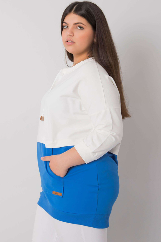 Ecru-sinine pluss suuruses...