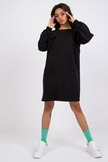 Must taskutega kleit Carrara