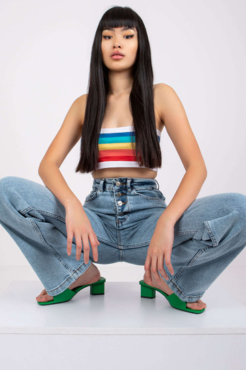 Sinised kõrge vöökohaga... 2