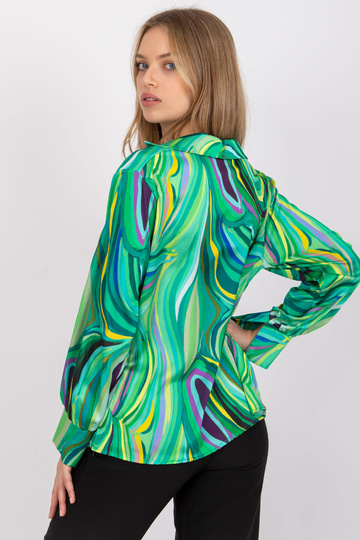 Roheline Diya trükiga pluus 2