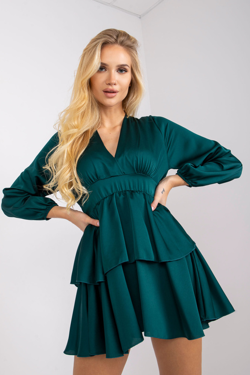 Tumeroheline volangiga kleit Rimini Tumeroheline volangiga kleit Rimini