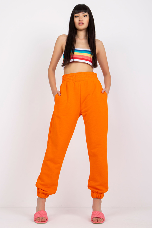 Oranžid taskutega dressipüksid RUE PARIS