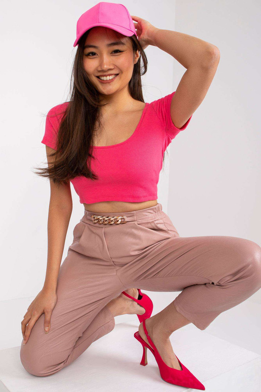 Roosad kunstnahast püksid Porto