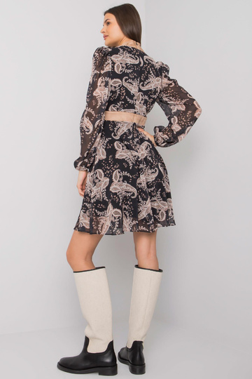 Lauderhilli naiste must kleit