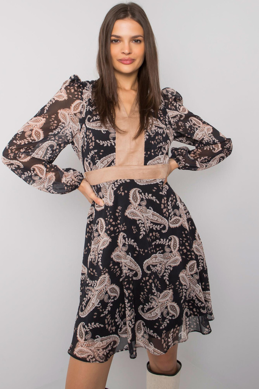 Lauderhilli naiste must kleit