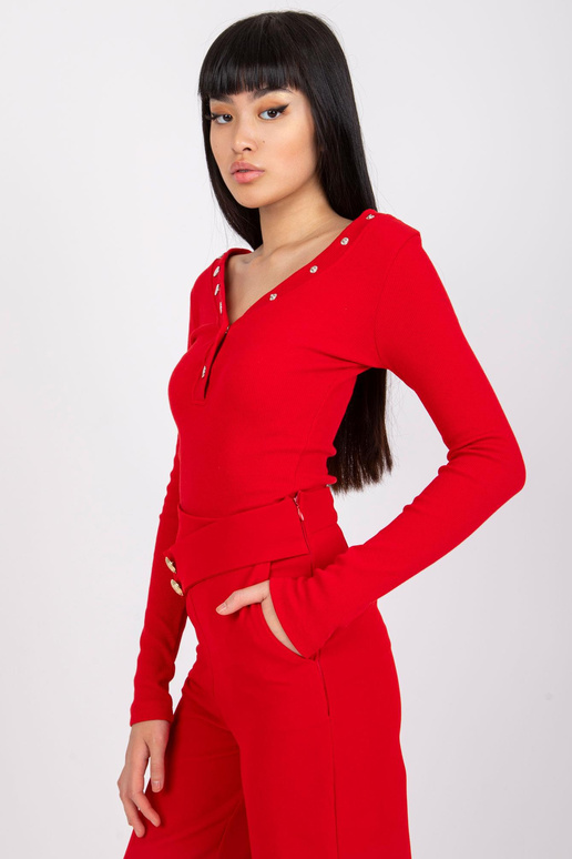 Punase triibuline pluus Tracy RUE PARIS