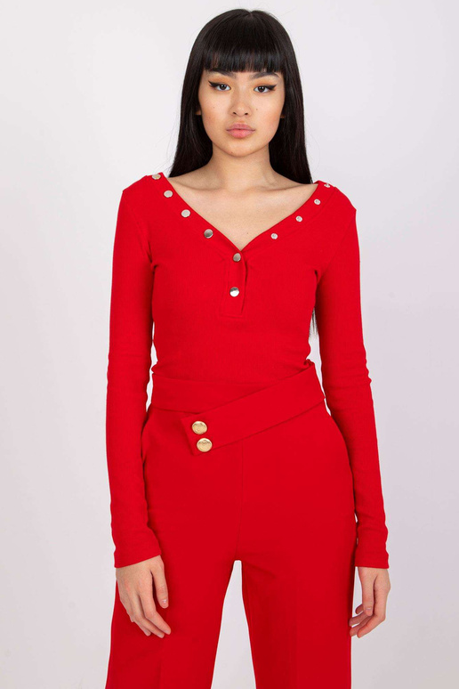 Punase triibuline pluus Tracy RUE PARIS