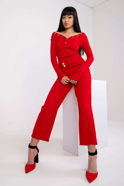 Punase triibuline pluus Tracy RUE PARIS