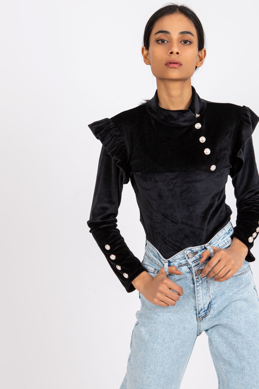 Must veluur pluus satsidega Capri