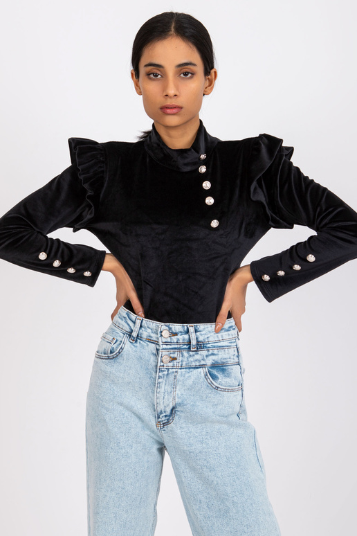 Must veluur pluus satsidega Capri