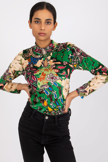 Rohelise mustriga pluus... 2