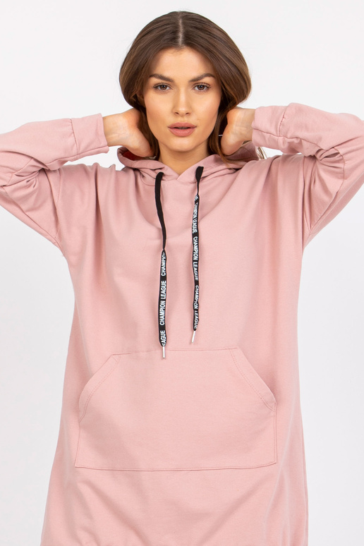 Määrdunud roosa naiste dressipluus,...