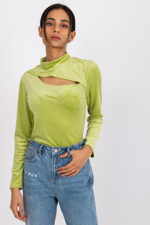 Lime Veluurpluus Kigali väljalõikega